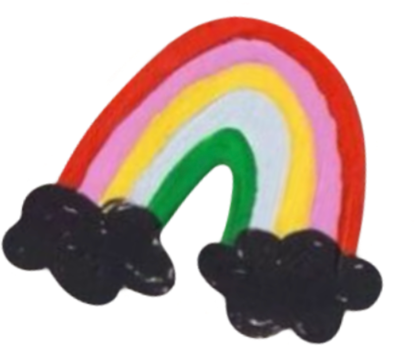 Decorative rainbow